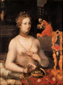 Le bien-être est-il une notion contemporaine Dame à sa toilette